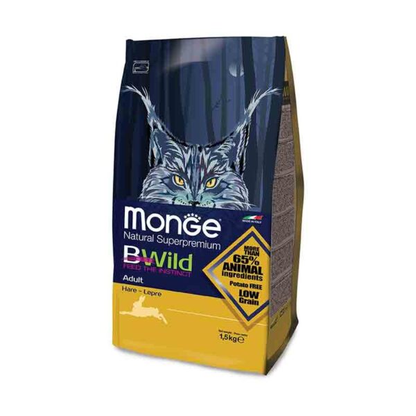 „Monge Bwild“ Cat Adult Su Kiškiena
