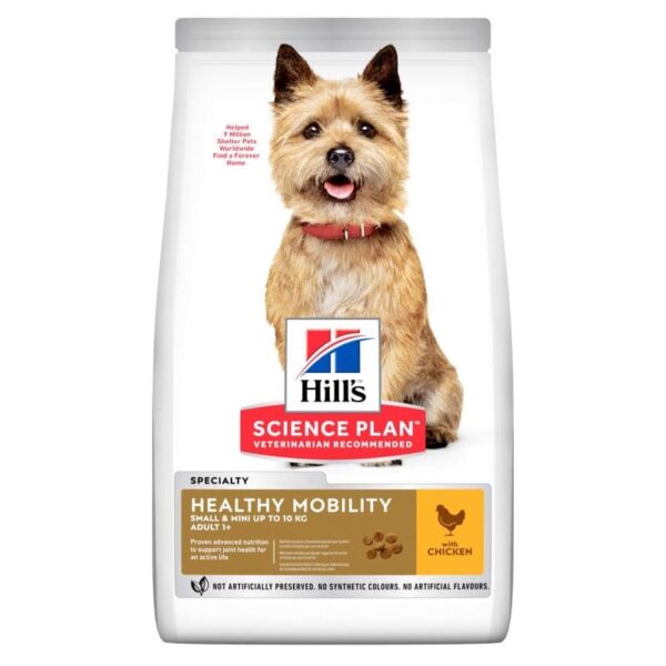Hill's Sience Plan Healthy Mobility Small & Mini Adult Chicken