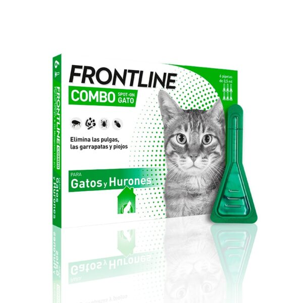 „Frontline” Combo Cat lašai nuo blusų ir erkių katėms