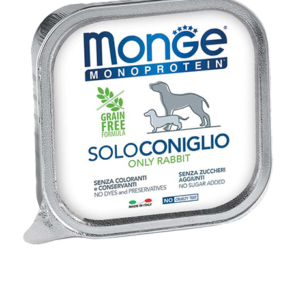 Monge Solo konservai šunims su triušiena, 150 g