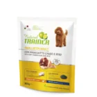  „Natural Trainer” Small & Toy Adult visavertis pašaras mažų veislių šunims su kumpiu.