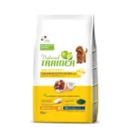  „Natural Trainer” Small & Toy Adult visavertis pašaras mažų veislių šunims su kumpiu.