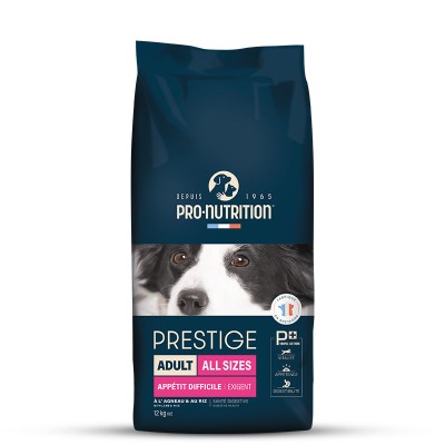 pro-nutrition-prestige-adult-all-size „Pro Nutrition“ Prestige Adult Exigent All Size maistas visų veislių suaugusiems šunims.