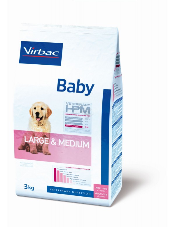 Virbac HPM Dog Baby Large/Medium BoNiVeta