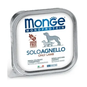 „Monge“ Monoproteico Pate konservai šunims su ėriena