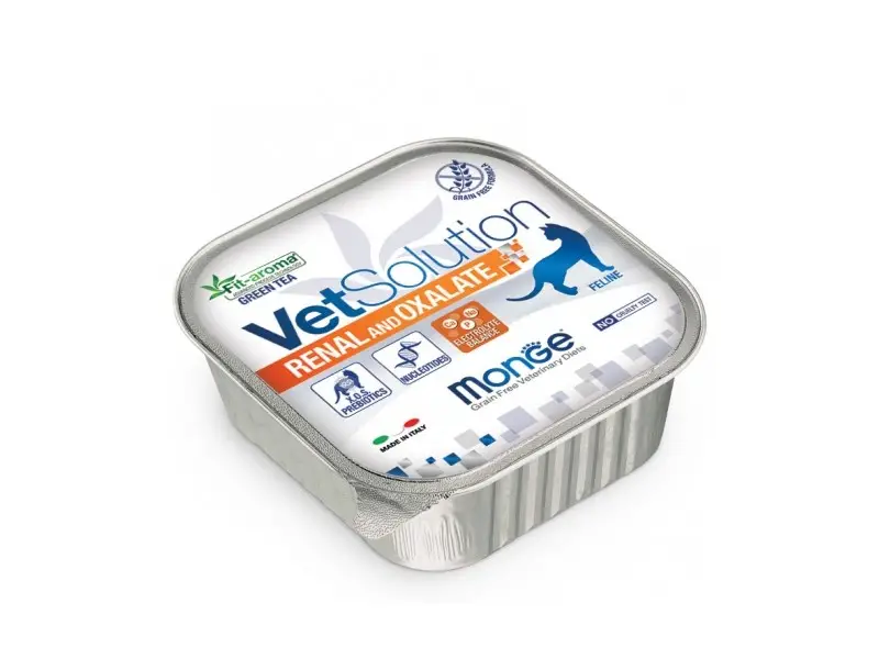 Monge VetSolution Cat Wet Renal & Oxalate 100g - BoNiVeta