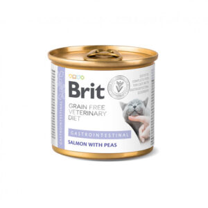 Brit GF Veterinary Diets konservai katėms esant virškinimo sutrikimams.