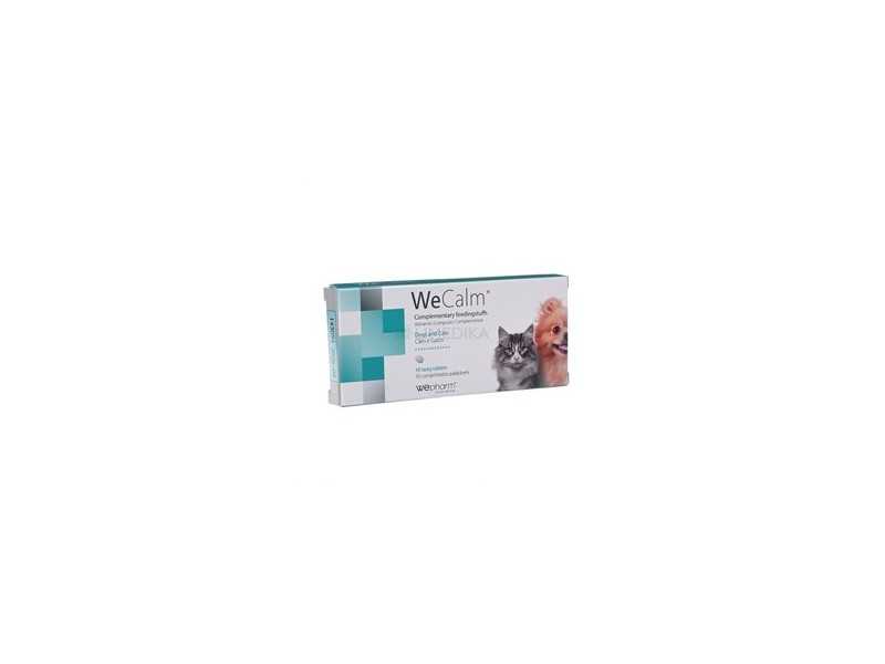wepharm-wecalm-pasaro-papildas-sunims-ir-katems-n10- WeCalm® - raminantis ir atpalaiduojantis pašaro papildas šunims ir katėms.