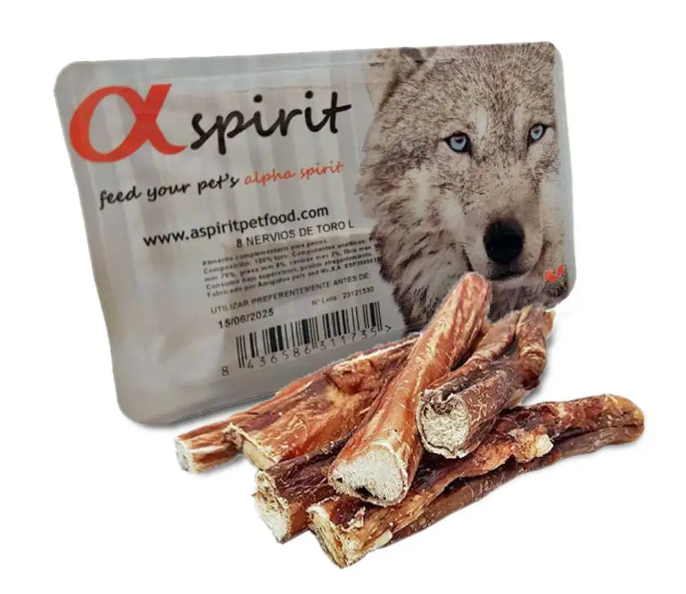 Alpha-Spirit-Pizzle-Dziovinti-jaucio-peniai-sunims Alpha Spirit Jaučio penis džiovintas.