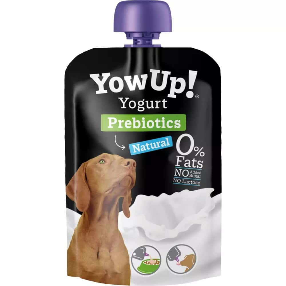 Yowup-jogurtas-sunims-naturalus YowUp !Natūralus jogurtas šunims su prebiotikais.